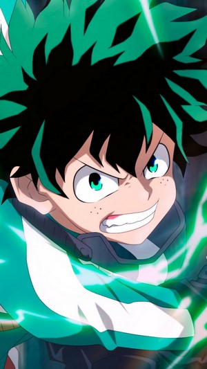 Izuku Midoriya from My Hero Academia 4K