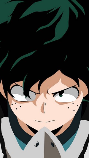 Izuku Midoriya, Minimalist, [My Hero Academia], 4k