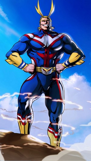 All Might, [My Hero Academia], 4k