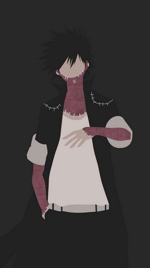 Dabi from My Hero Academia, Minimalist 4K
