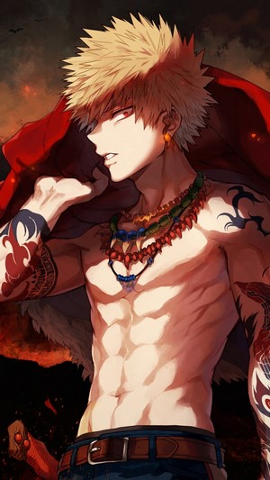Katsuki Bakugo, [My Hero Academia], 4k