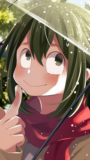 Tsuyu Asui from My Hero Academia in 4K