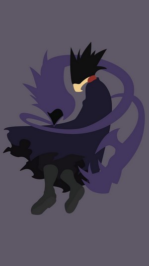 Fumikage Tokoyami from My Hero Academia Minimalist 4K