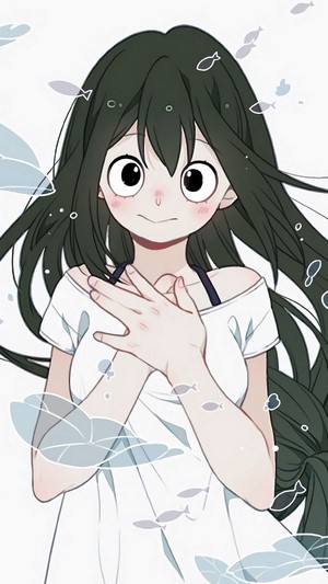 Tsuyu Asui from My Hero Academia 4K
