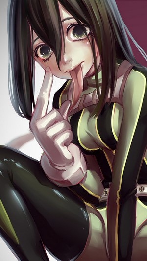 Tsuyu Asui from My Hero Academia 4K