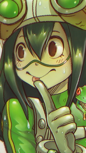 Tsuyu Asui from My Hero Academia 4K