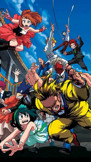 My Hero Academia, All Might, UA, Class 1-A, Student, Characters, 4k