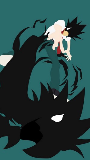 Fumikage Tokoyami and Dark Shadow from My Hero Academia 4K