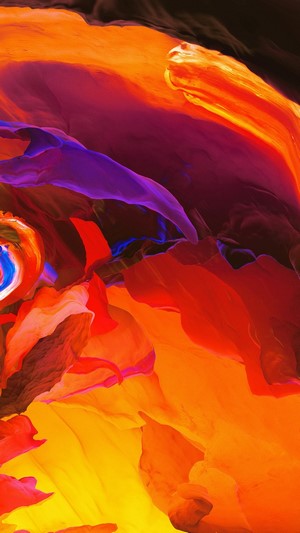 Abstract colorful digital art
