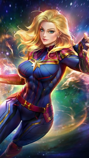 Captain Marvel, Beautiful, 4k