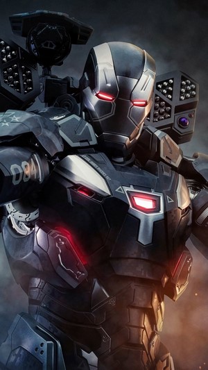 War Machine from Marvel Comics 4K
