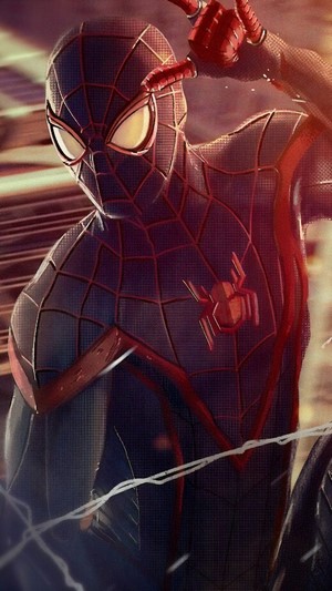 Miles Morales, Spider-Man, 4k