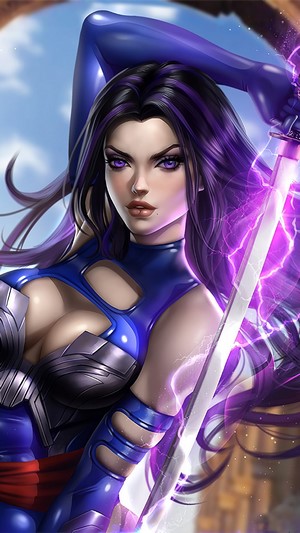 Psylocke with Katana 4K