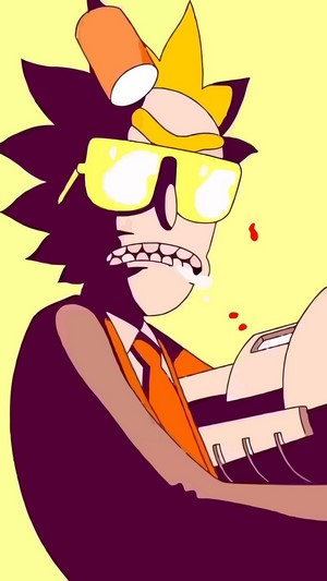 Rick Sanchez from Rick and Morty
