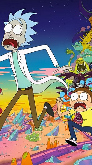 Rick and Morty, Aliens, 4k HD Phone Wallpaper | Rare Gallery