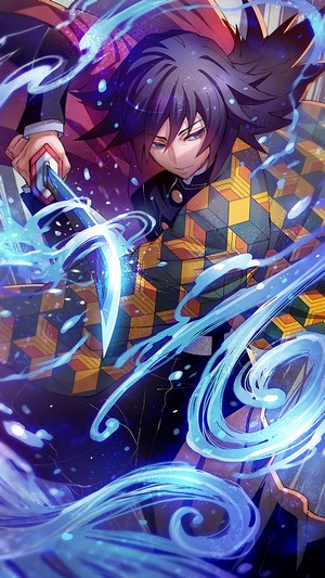 Giyu Tomioka, (Kimetsu no Yaiba), 4k HD Phone Wallpaper | Rare Gallery