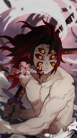 Kokushibo, Upper Moon One, (Kimetsu no Yaiba), 4k