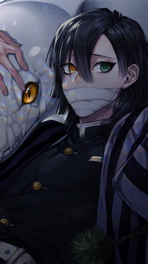 Obanai Iguro, (Kimetsu no Yaiba), 4k