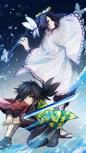 Shinobu, (Kimetsu no Yaiba), 4k