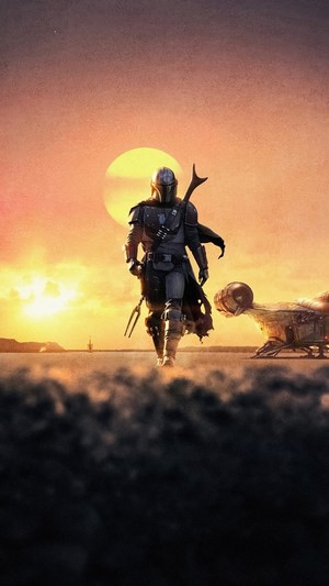 The Mandalorian Poster 4K