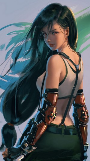 Tifa Lockhart from Final Fantasy 7 Remake 4K