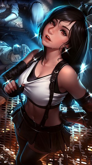 Tifa, Final Fantasy 7 Remake, 4k