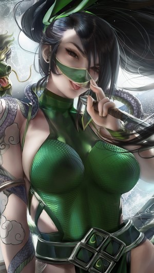 Akali from LoL 4K
