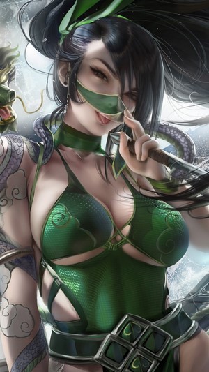 Akali, LoL, 4k