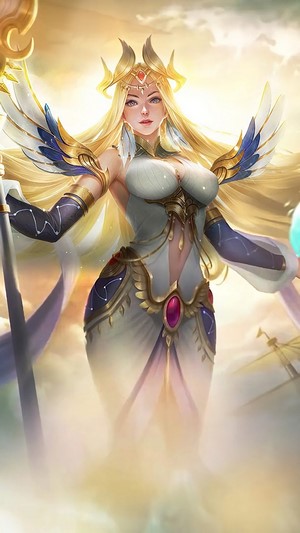 Kadita, White Robin, Skin, Mobile Legends, 4k