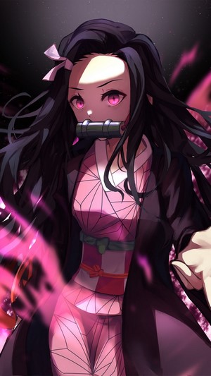Nezuko Kamado from Kimetsu no Yaiba 4K