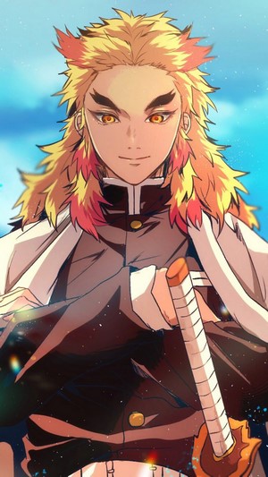 Kyojuro Rengoku, Kimetsu no Yaiba, 4k