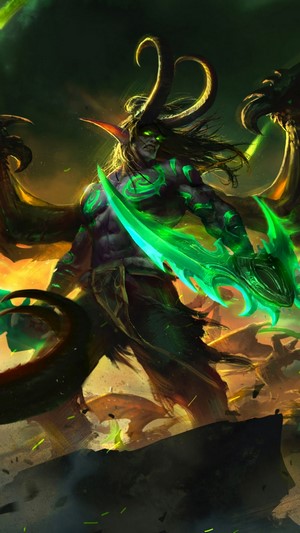 Illidan Stormrage from World of Warcraft 4K
