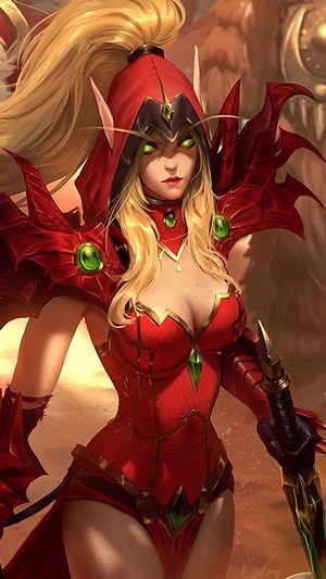 Valeera Sanguinar from World of Warcraft 4K