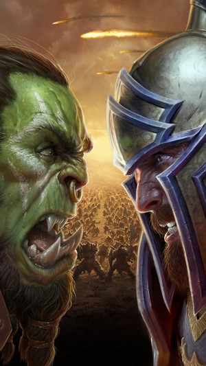 The Horde vs The Alliance from World of Warcraft 4K