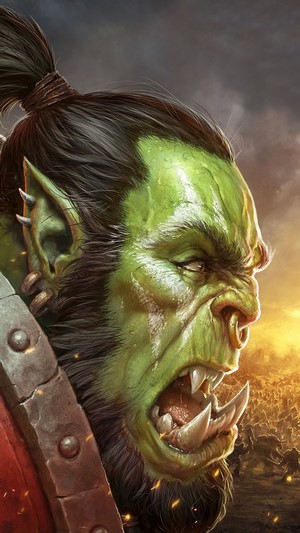 Orc Warrior from World of Warcraft 4K