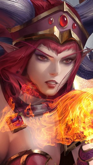 Alexstraza from WoW 4K