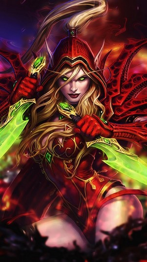Valeera Sanguinar from World of Warcraft 4K