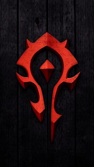 The Horde Logo from World of Warcraft 4K
