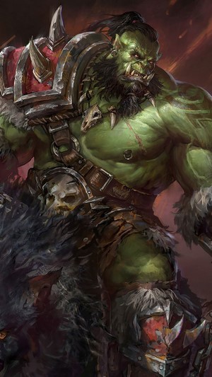Orc Warrior from World of Warcraft 4K