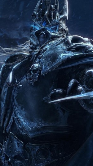 Lich King, Sword, WoW, 4k