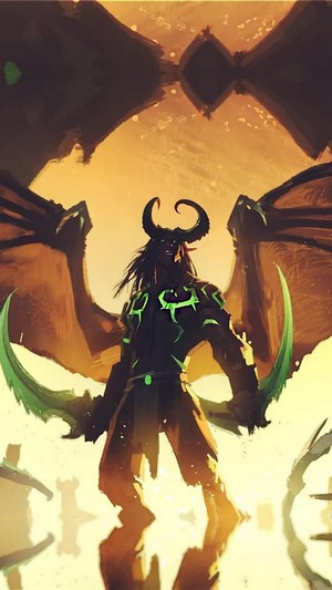 Illidan Stormrage, Demon Hunter, WoW, 4k