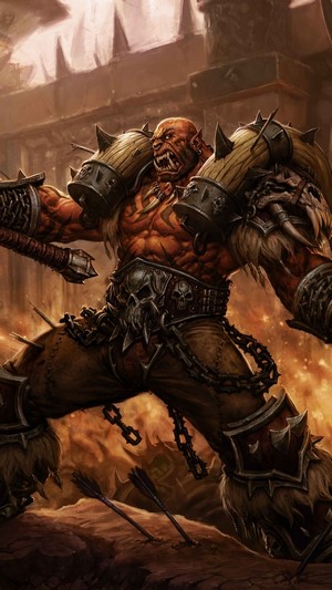 Garrosh Hellscream from World of Warcraft
