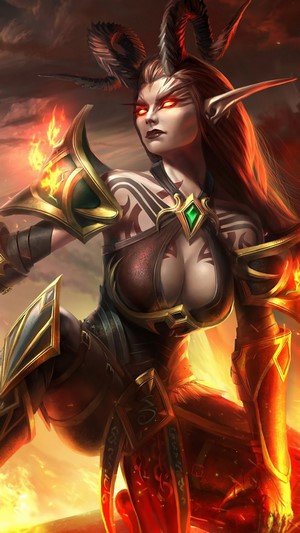 Demon Hunter from WoW 4K