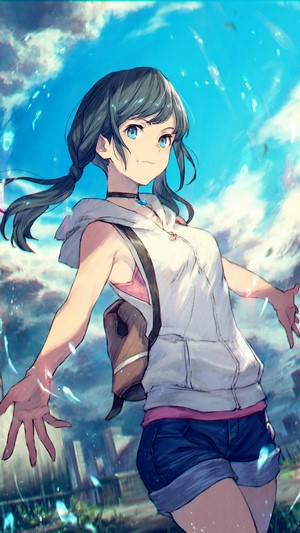 Hina Amano from Weathering With You 4K