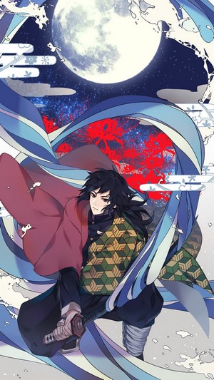 Giyu Tomioka from Kimetsu no Yaiba 4K