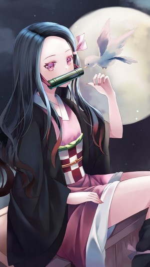 Nezuko Kamado, Kimetsu no Yaiba, 4k