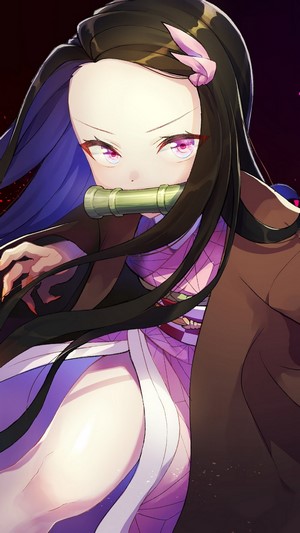 Nezuko Kamado from Kimetsu no Yaiba 4K