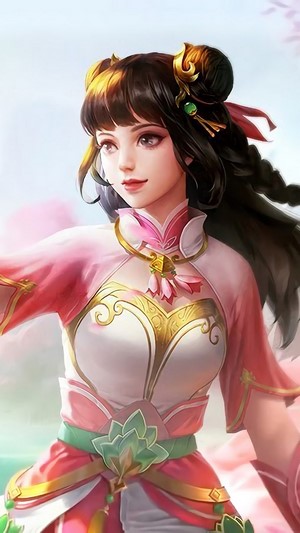 Guinevere, Lotus, Mobile Legends, 4k