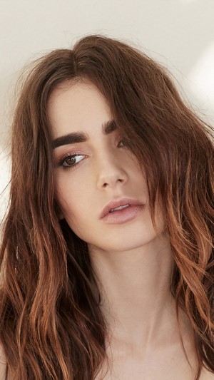 Lily Collins 4K
