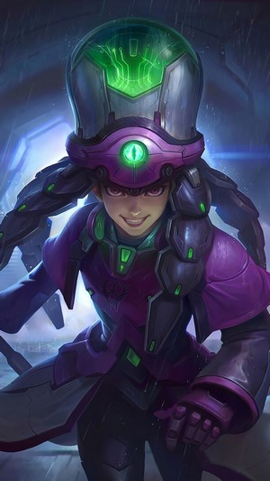 Harley, V.E.N.O.M Octopus, Skin, Mobile Legends, 4k